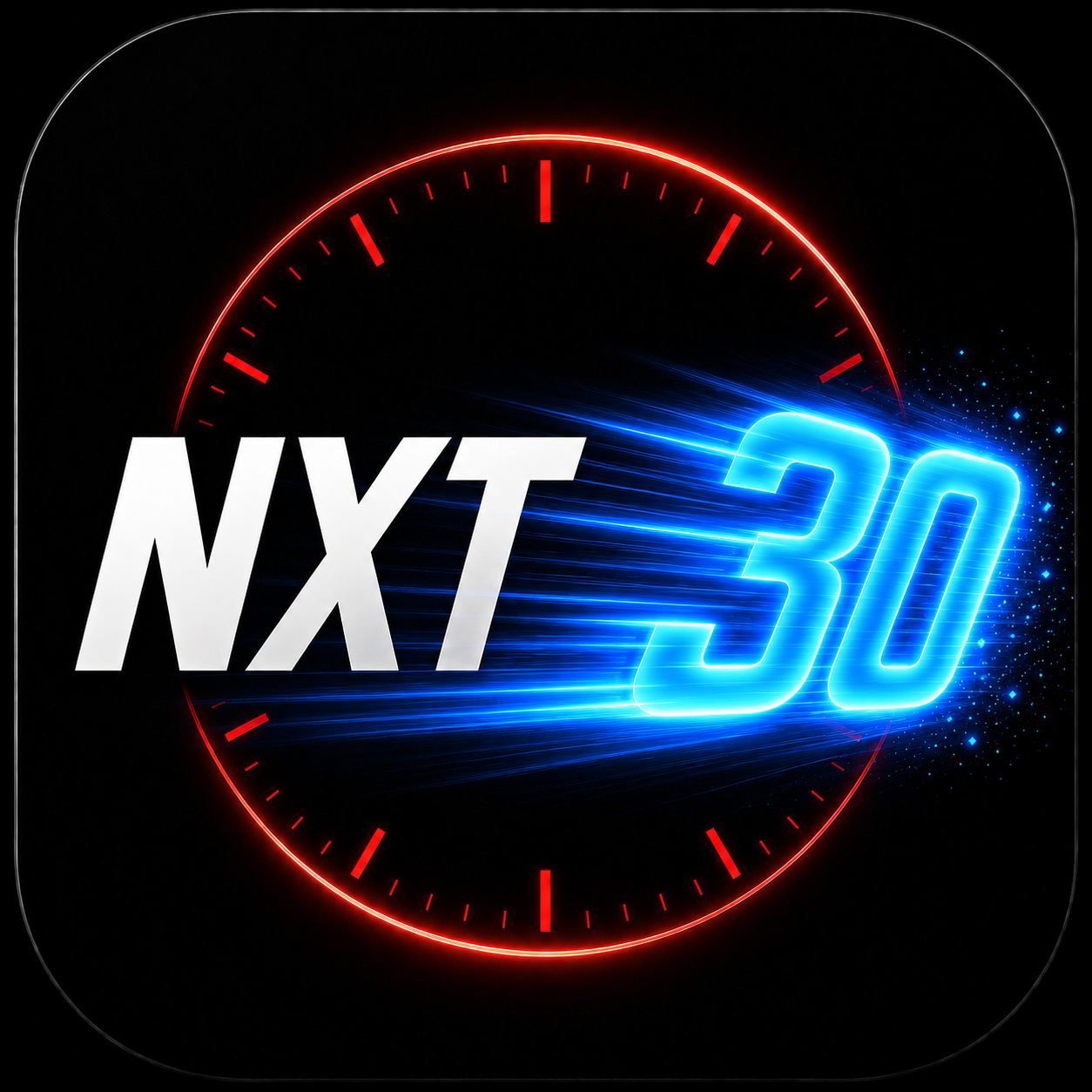 NXT30 speedometer logo